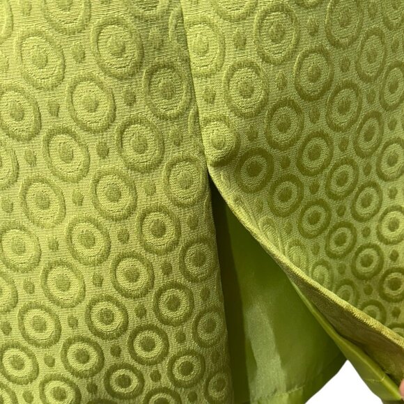 NWT Signature by Larry Levine Skirt Style TB2P17XKO Size 6 - Color Citron - Picture 8 of 11